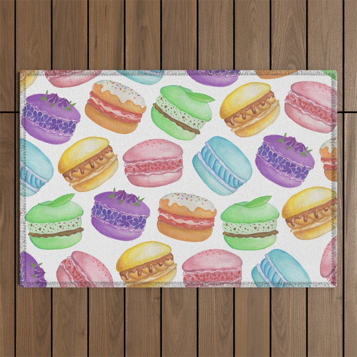 Mad for Macarons Outdoor Rug