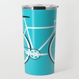 Turquoise Fixed Gear Road Bike Travel Mug