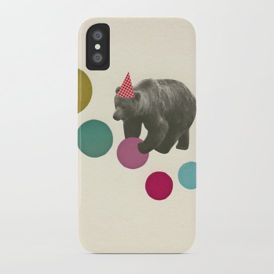 Birthday Bear iPhone Case