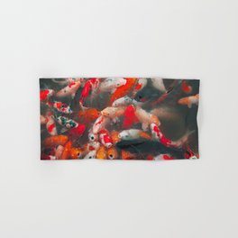 Fortune From The Koi Pond Hand & Bath Towel