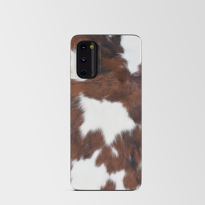 Cow faux fur, spotty pattern Android Card Case