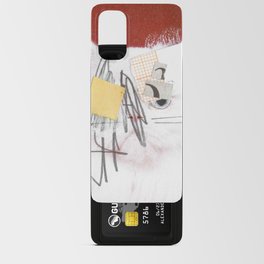 white cat disaster 2 Android Card Case