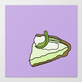 Key Lime Pie Canvas Print