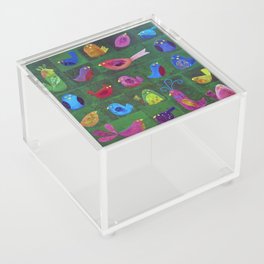 Bluebird & Friends Acrylic Box