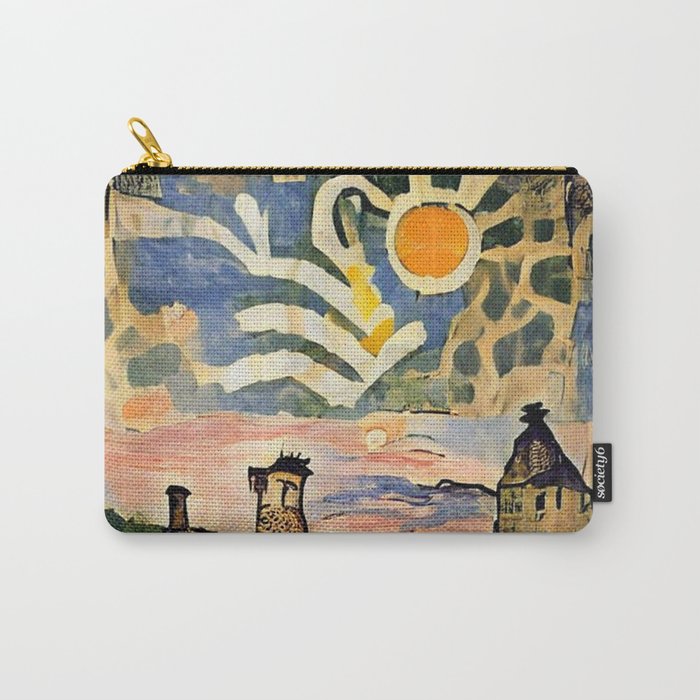 Sunrise At Fonthill Castle Carry-All Pouch