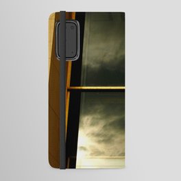 Eiffel Tower reflection | Paris mirrored window | Modern Abstract Travel Photography Android Wallet Case