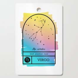 Virgo Zodiac | Bold Gradient Cutting Board