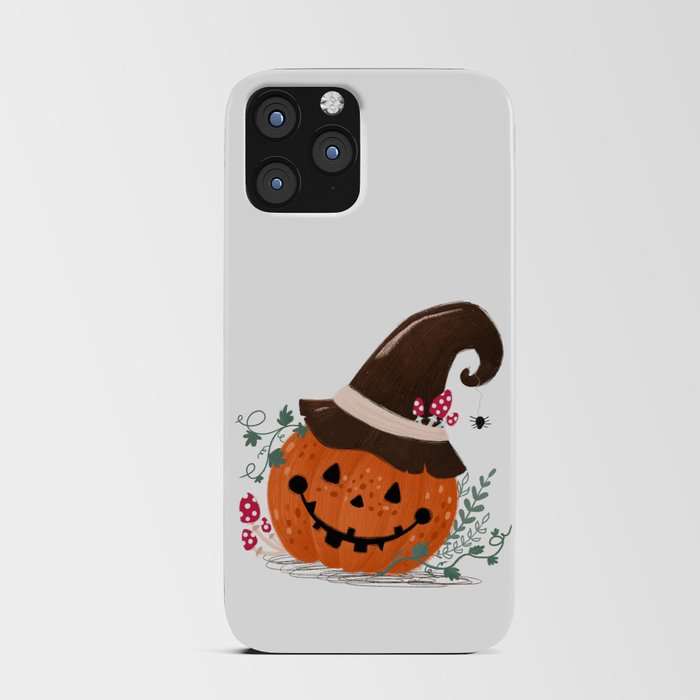 halloween pumkin iPhone Card Case