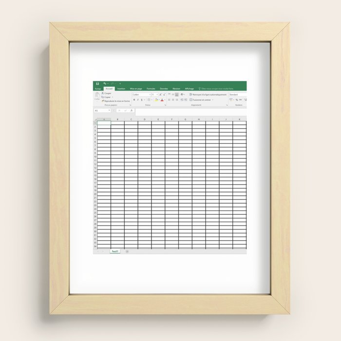 Recessed Framed Print