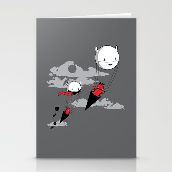 Acute Invasion Stationery Cards