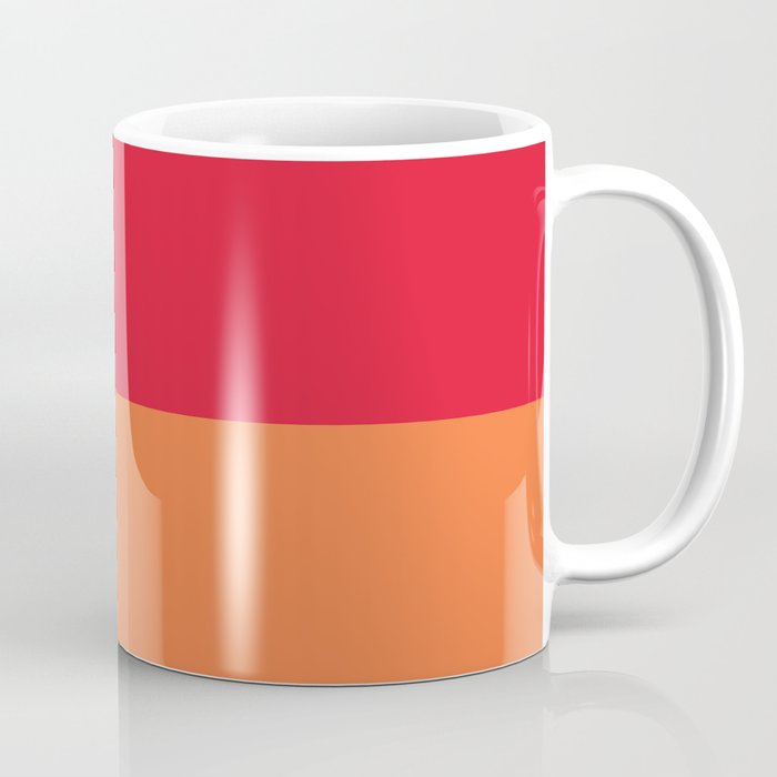 Raspberry Peach Orange Coffee Mug