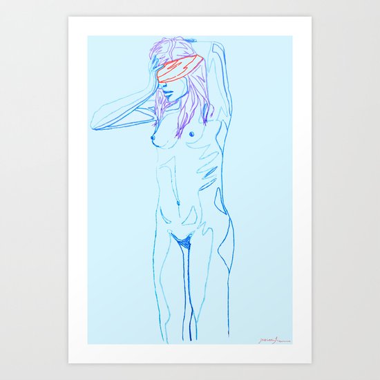 Vulnerable Art Print