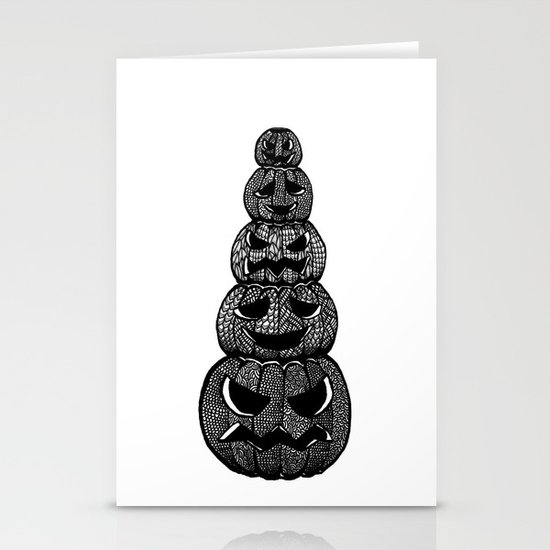 pumpkin Stationery Cards