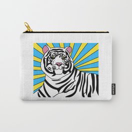 Patty Tiger Wild Animals Carry-All Pouch