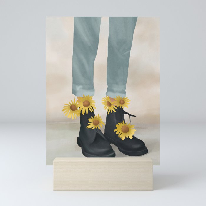 My Boots Mini Art Print