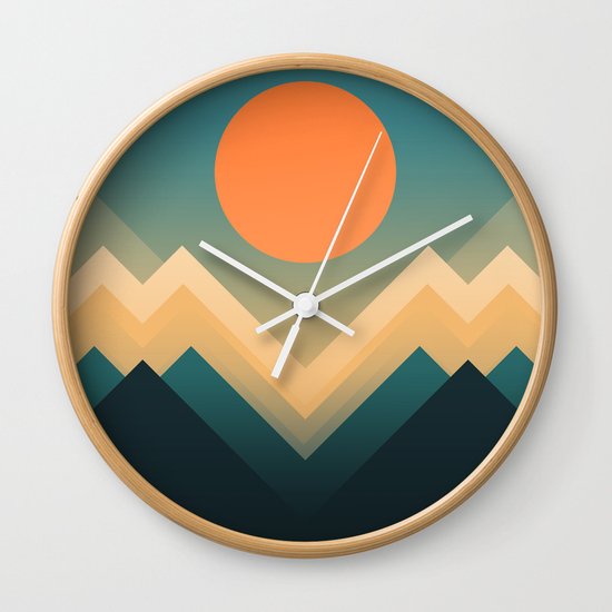 Inca Wall Clock