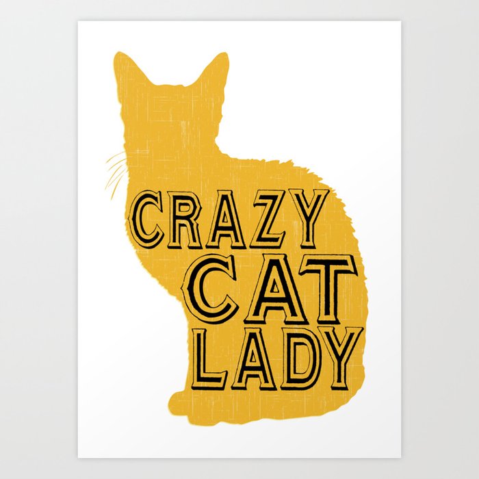 Crazy Cat Lady Funny