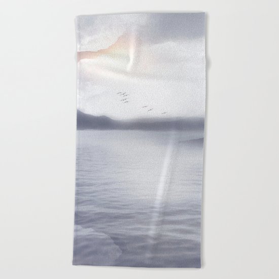 Magic in the Clouds III Beach Towel