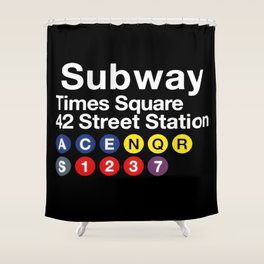 Subway Shower Curtains Society6