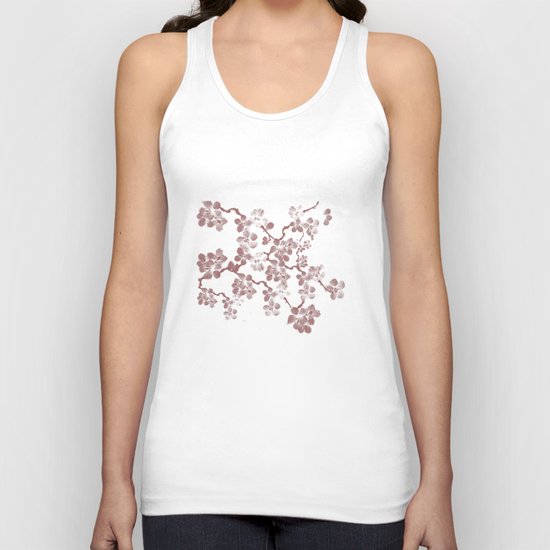 Cherry Blossom - In Memory of Mackenzie Unisex Tank Top