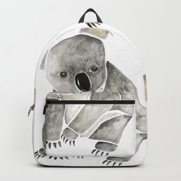 Koala Watercolor. Backpack