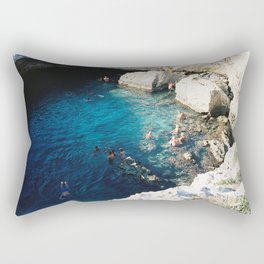 Grotta della Poesia,  Puglia Rectangular Pillow