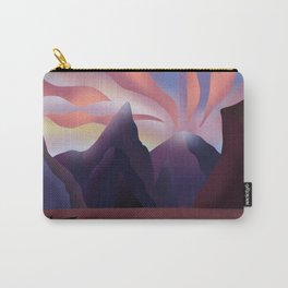 purple landscape Carry-All Pouch