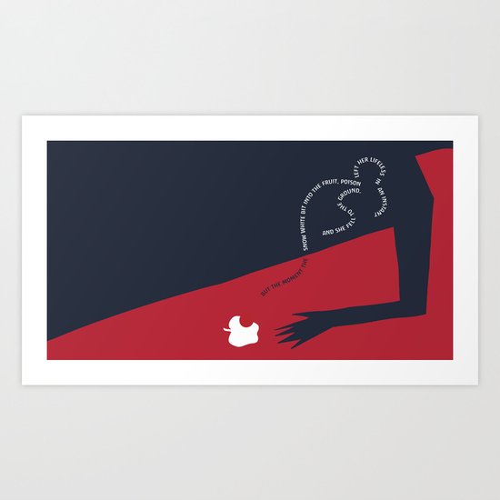 snow white Art Print