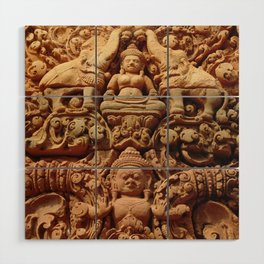 Vishnu Garuda Variations No. 2 Wood Wall Art