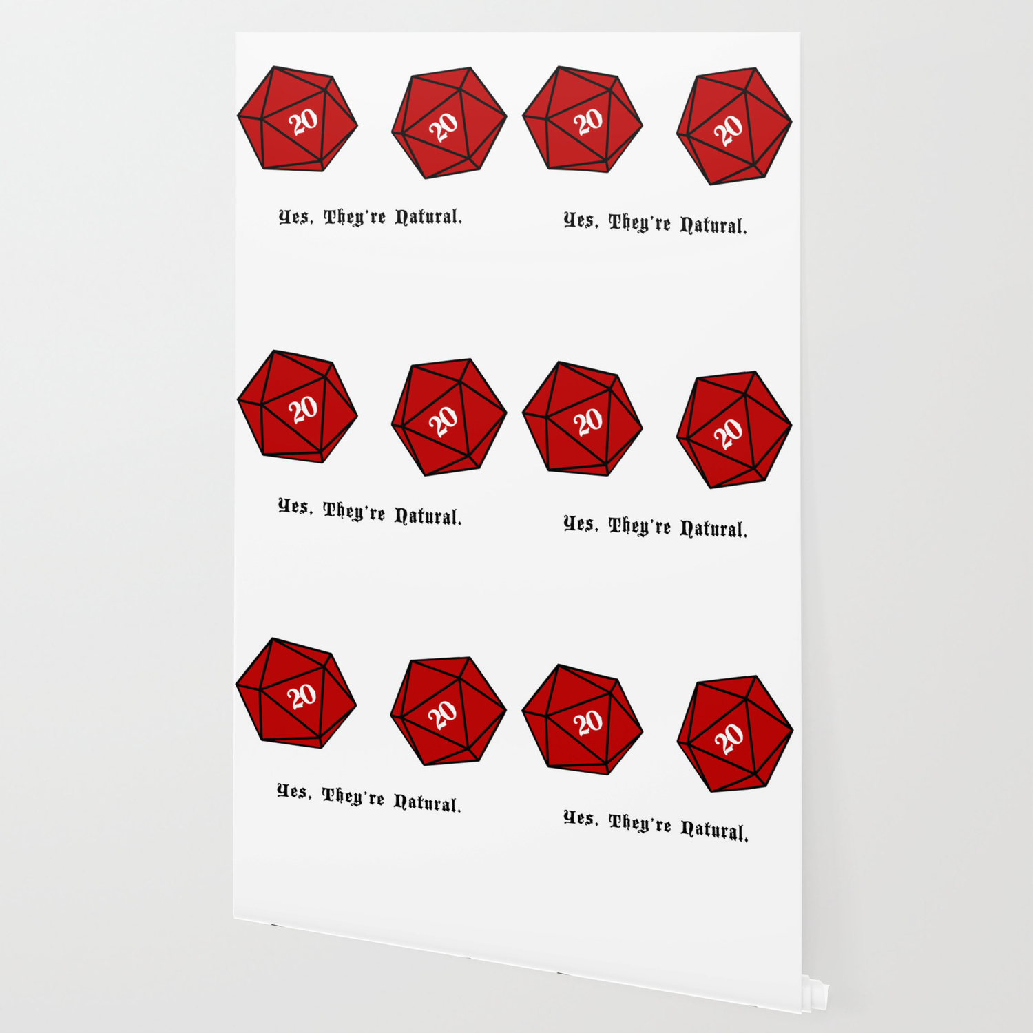 Yes They Re Natural D20 Wallpaper By Dirt Merchant Society6