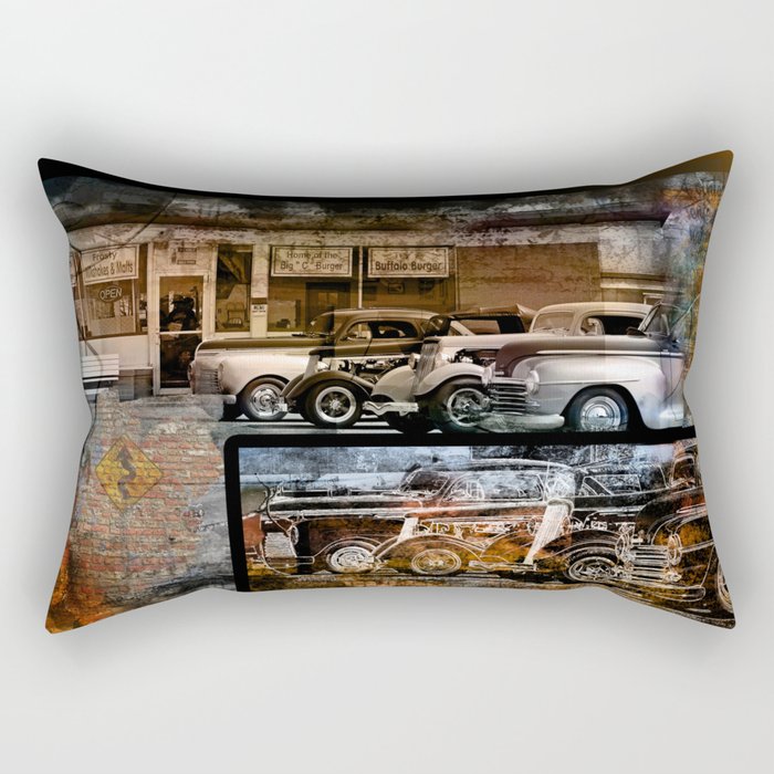 Vintage Auto Rectangular Pillow