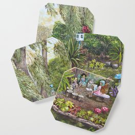 Faerie Garden Letters Coaster