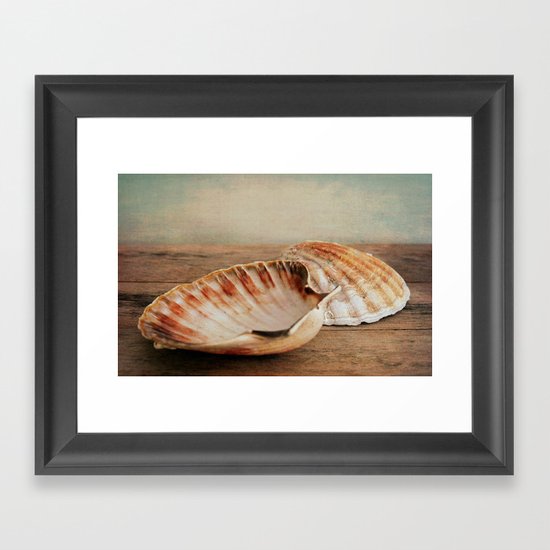 Coquilles Saint-Jacques Framed Art Print