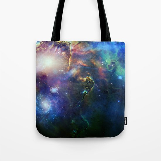 Space nebula Tote Bag