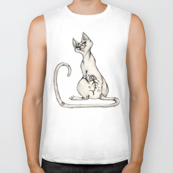 Cats with Tats v.1 Biker Tank