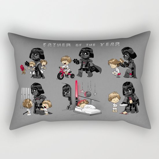 Father of the Year Rectangular Pillow