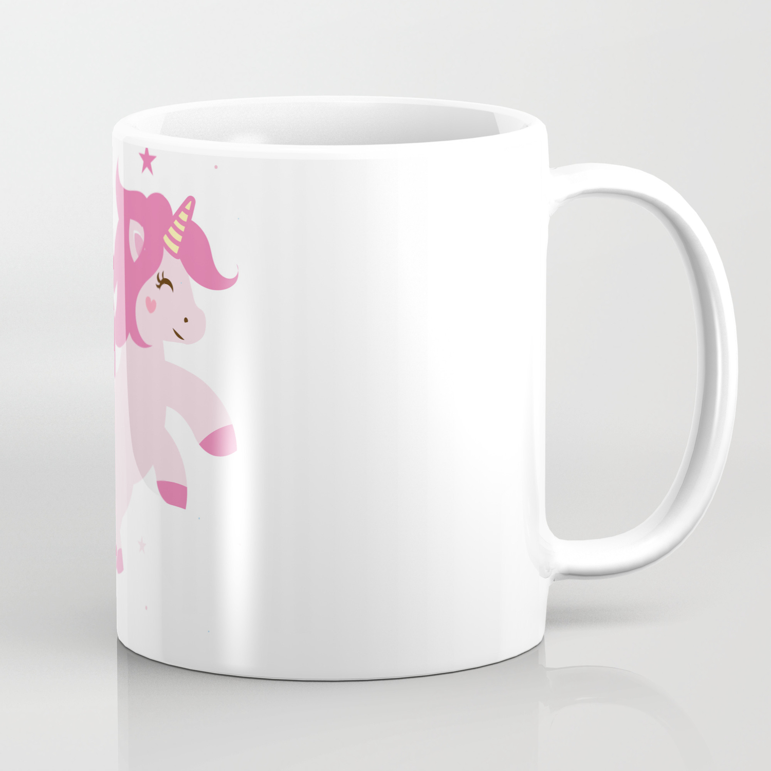 Unicorn Birthday Decorations Happy Birthday Gift Coffee Mug By