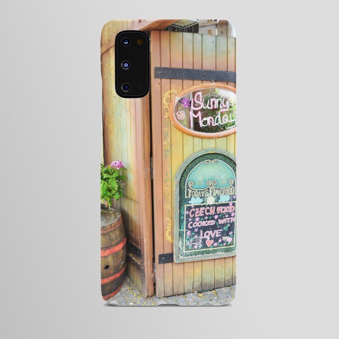 Czech food cooked with love | Door sign | Discovering the world with food tourism Android Case