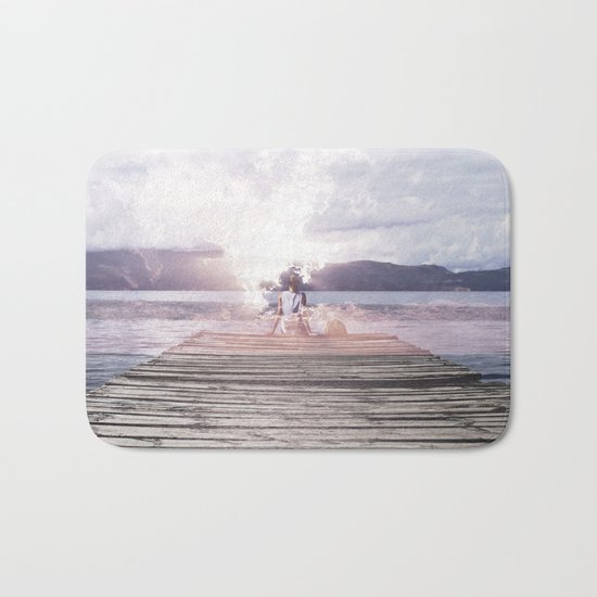 Drifting Thoughts Bath Mat