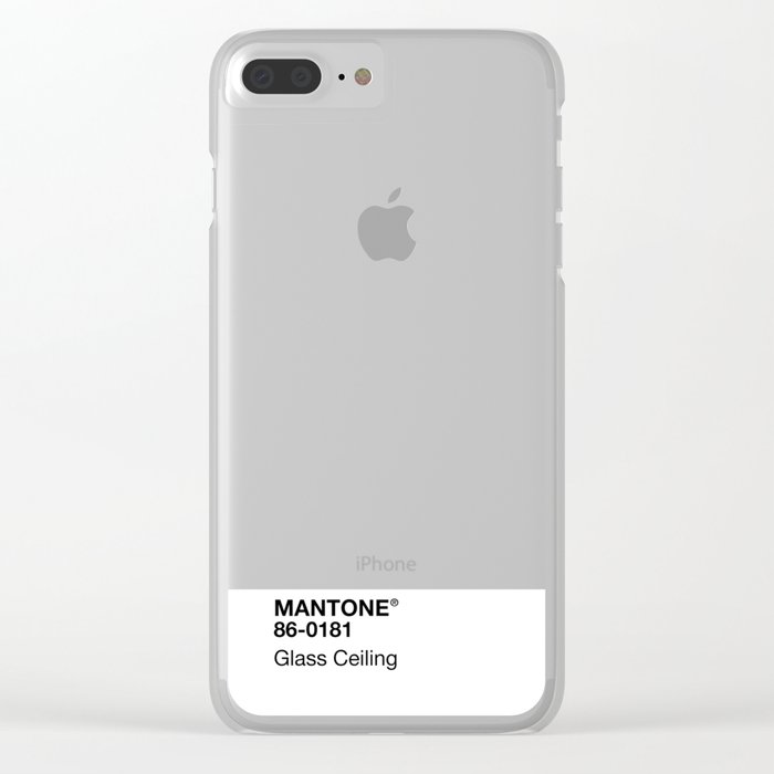Mantone Glass Ceiling Clear Iphone Case By Emilyskublics Society6