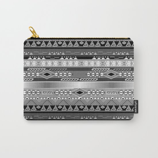 Ethnic stripes. Tribal pattern Indians. Carry-All Pouch