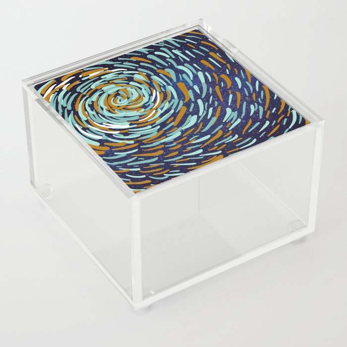 Van Gogh Starry Night Acrylic Box