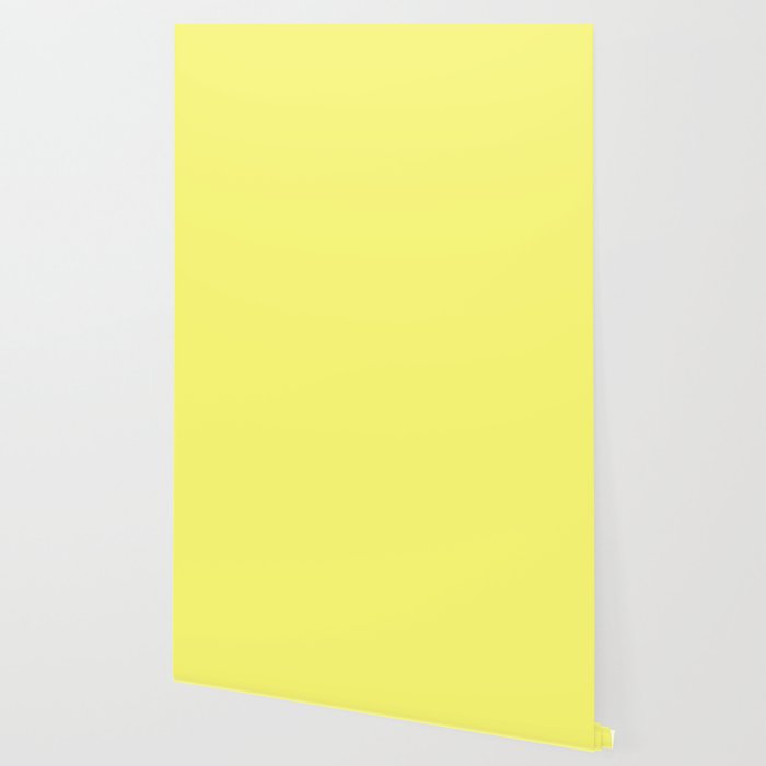 Download From The Crayon Box - Laser Lemon Yellow - Bright Yellow Solid Color Wallpaper by simplysolids ...