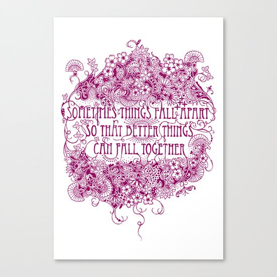 Better Things Canvas Print