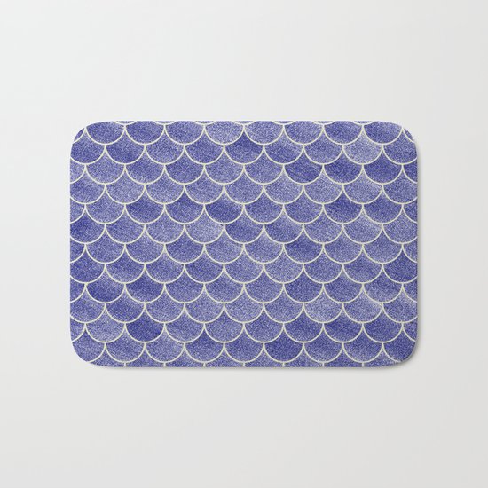 Lovely Pattern IV (Glitter Version) Bath Mat
