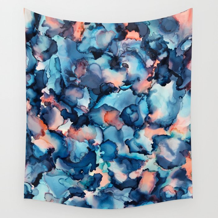 Alcohol Ink Painting 1 Wall Tapestry