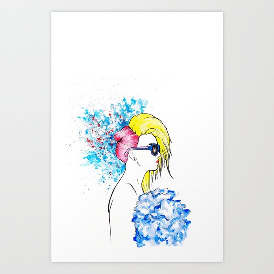 amen fashion Art Print