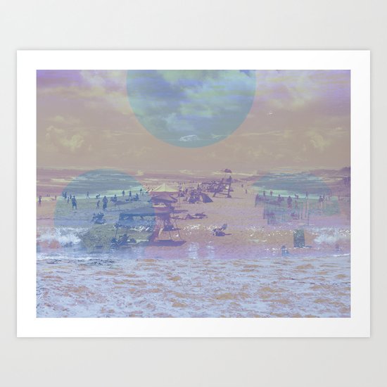 washed up Art Print