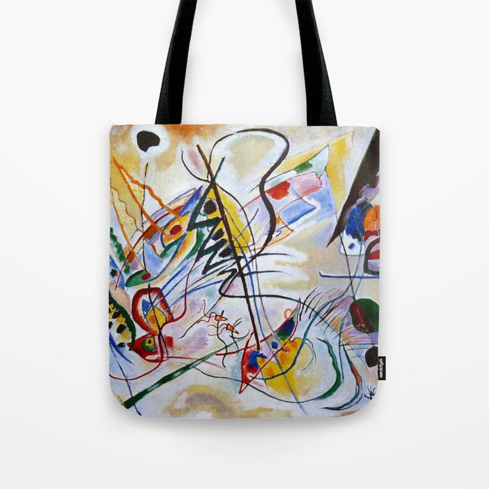 Wassily Kandinsky Violet Wedge Tote Bag