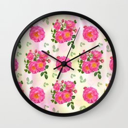 Rose magic Wall Clock